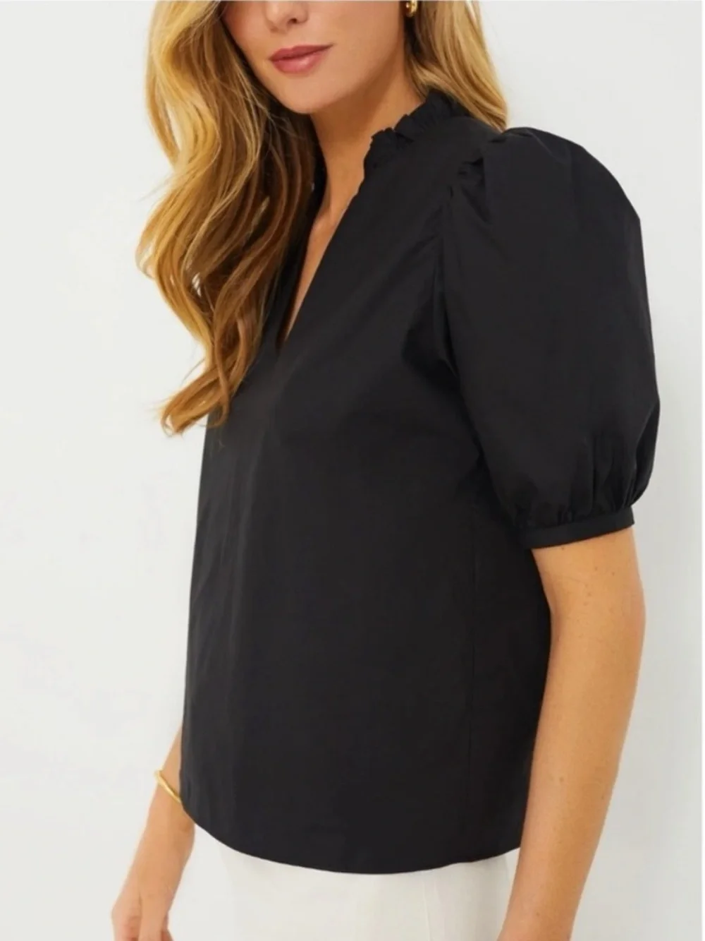 Hyacinth House Black Leigh Blouse | NWT | Size XS
